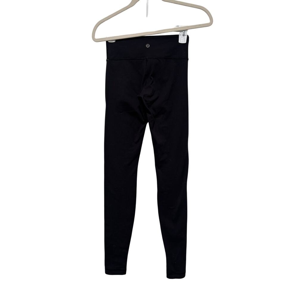 Lululemon Black High-Rise Leggings Size 0-2 - Picture 6 of 9